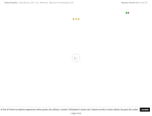Tablet Screenshot of hotelbrasilia.eu